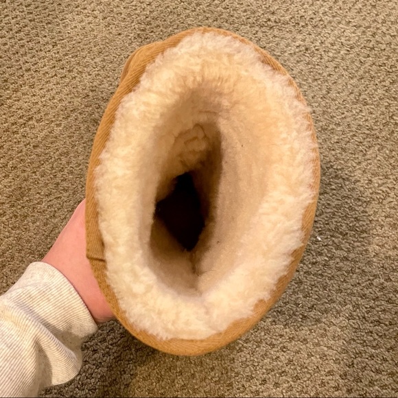 Women’s Tan Hard-Toe Ugg Boots Size 8 - Picture 3 of 12